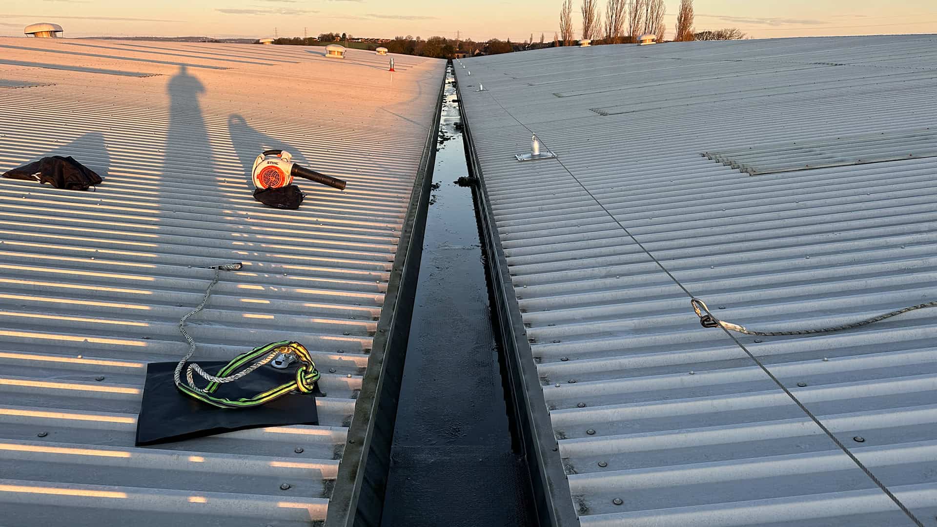 commercial gutter cleaning in yorkshire