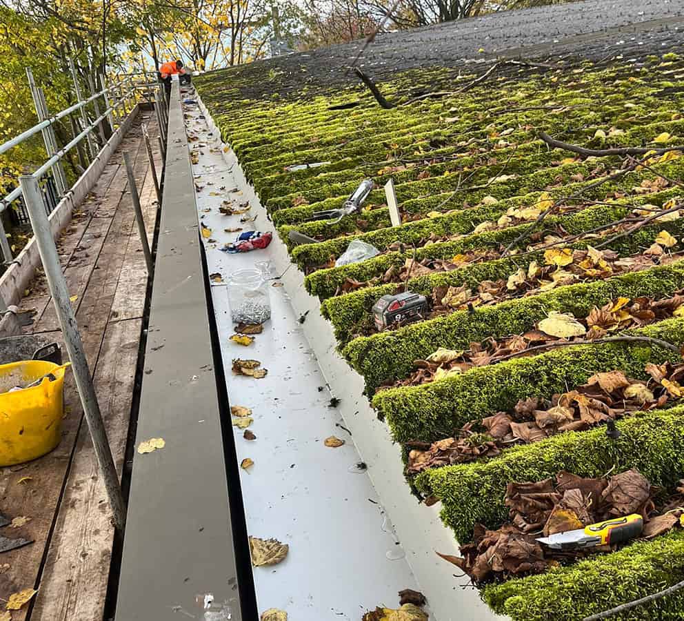 expert commercial gutter replacements in yorkshire